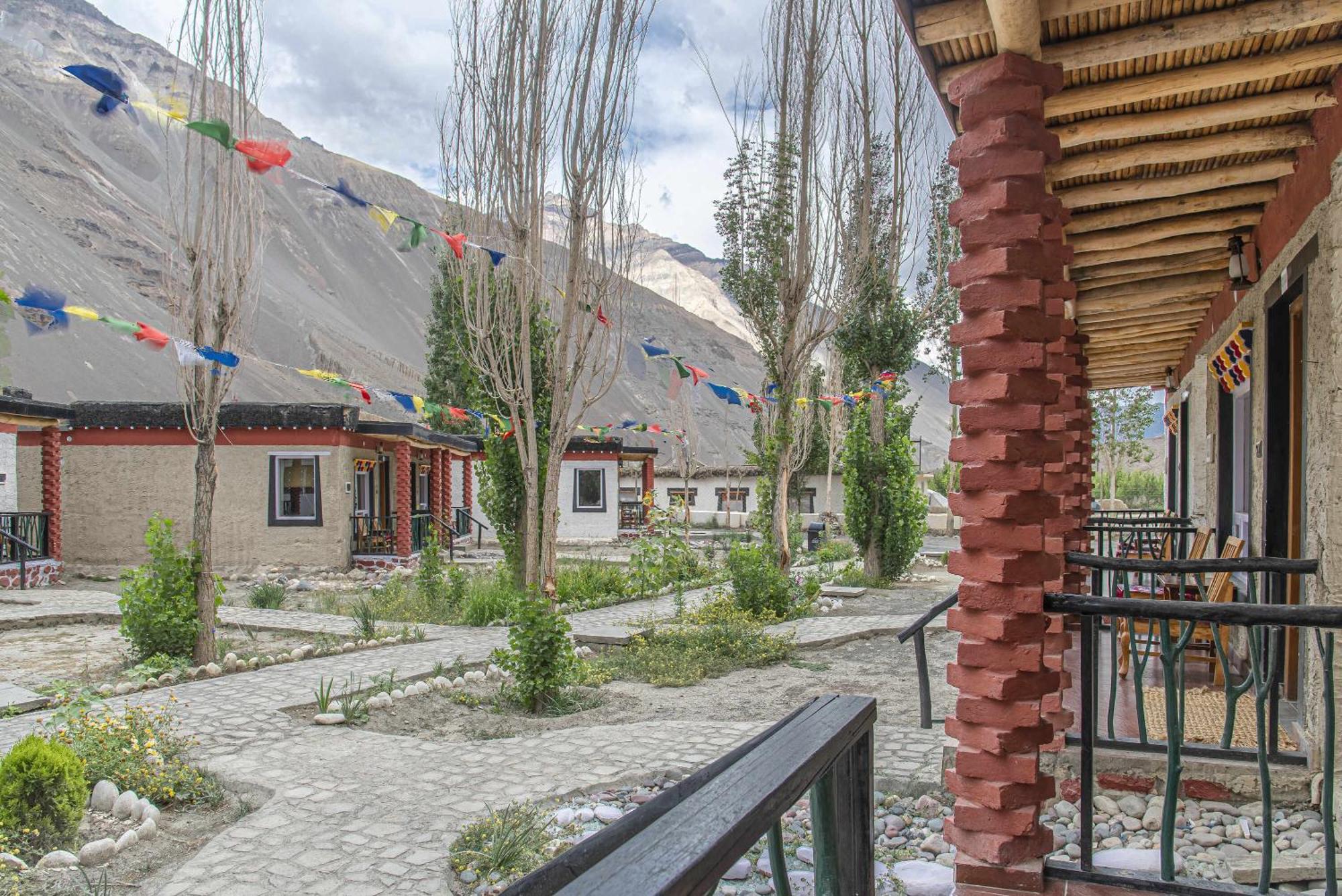 Echor Mud Huts Tabo, Spiti Valley Kaza Eksteriør bilde