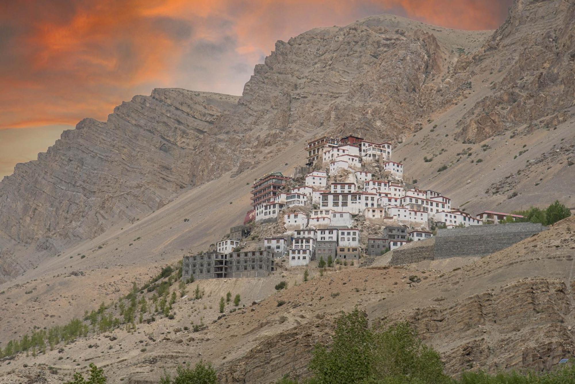 Echor Mud Huts Tabo, Spiti Valley Kaza Eksteriør bilde