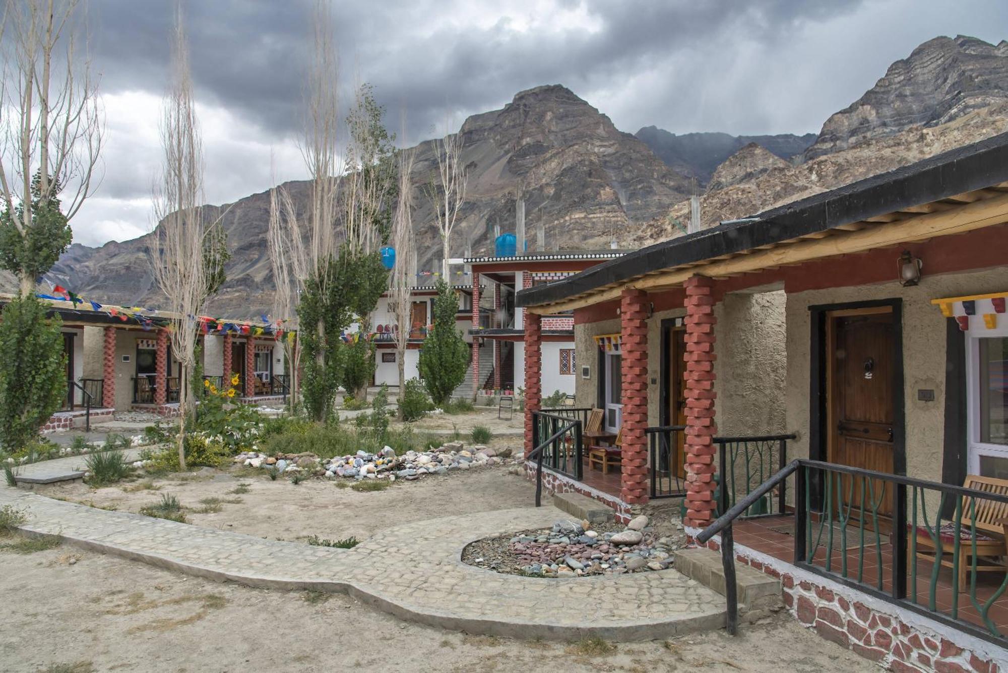 Echor Mud Huts Tabo, Spiti Valley Kaza Eksteriør bilde