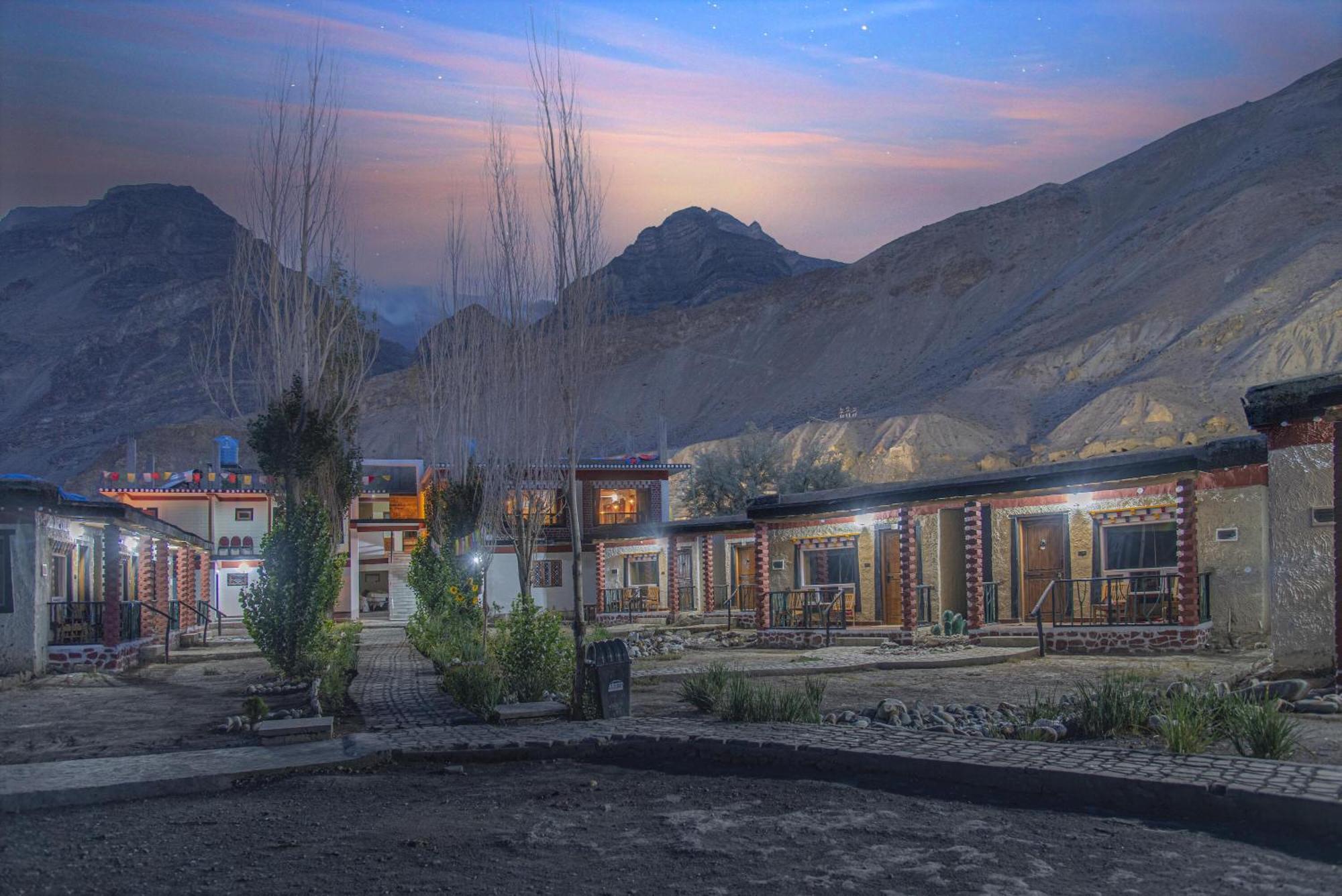 Echor Mud Huts Tabo, Spiti Valley Kaza Eksteriør bilde